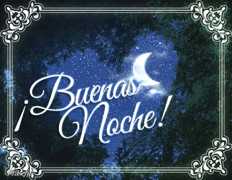¡Buenas noches!