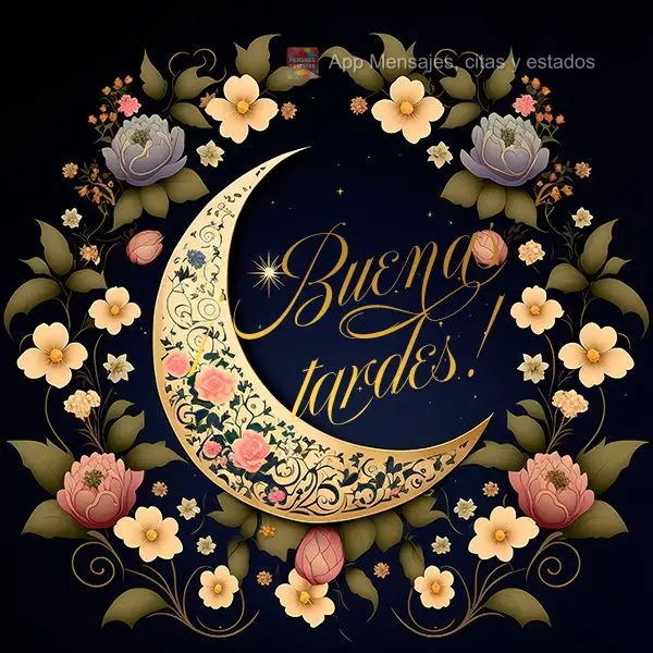 ¡Buenas tardes!