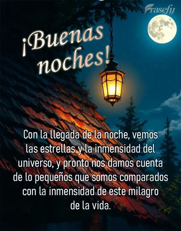 Con la llegada de la noche, vemos las estrellas y la inmensidad del universo, y pronto nos damos cuenta de lo pequeños que somos comparados con la inmen...