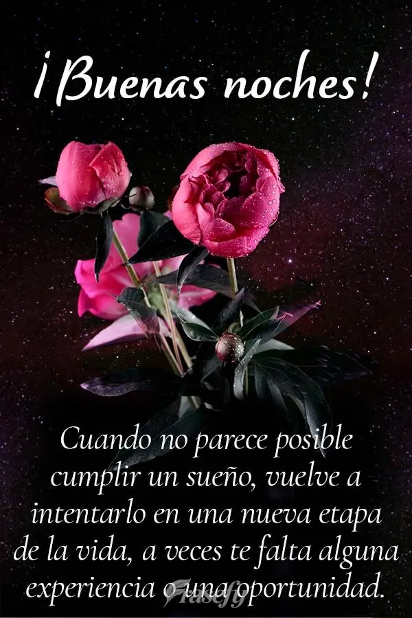 Cuando no parece posible cumplir un sueño, vuelve a intentarlo en una nueva etapa de la vida, a veces te falta alguna experiencia o una oportunidad. ¡B...