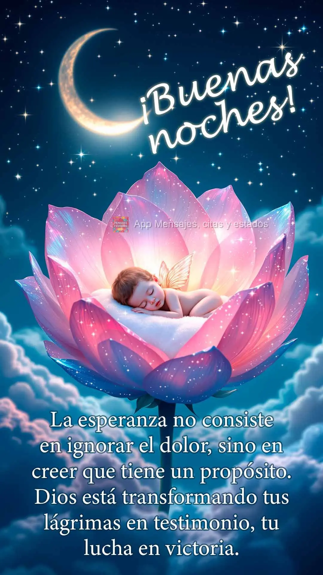 La esperanza no consiste en ignorar el dolor, sino en creer que tiene un propósito. Dios está transformando tus lágrimas en testimonio, tu lucha en vi...
