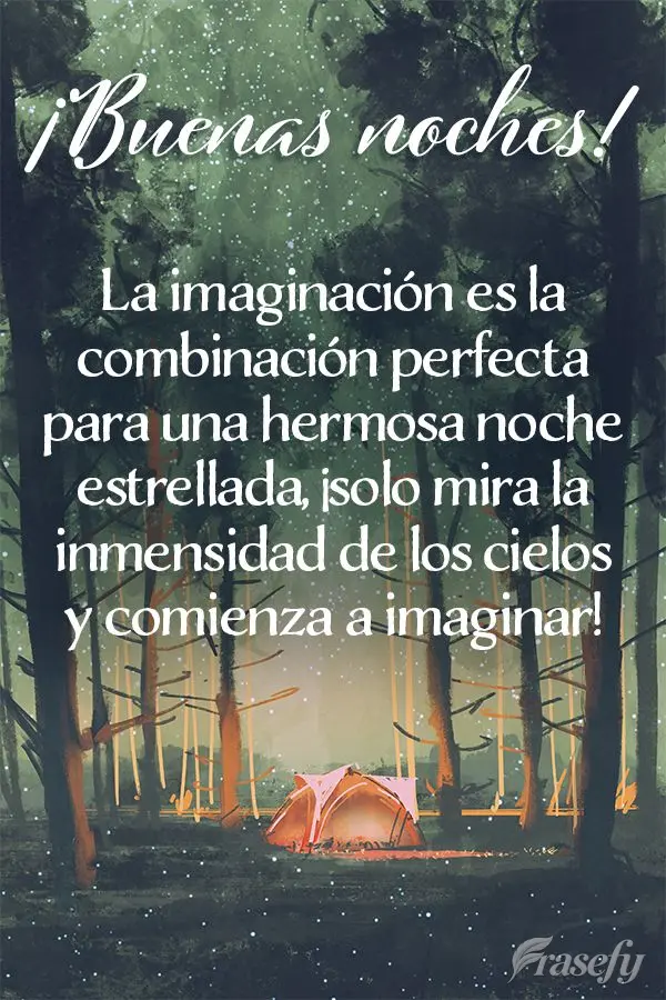 La imaginación es la combinación perfecta para una hermosa noche estrellada, ¡solo mira la inmensidad de los cielos y comienza a imaginar! ¡Buenas no...