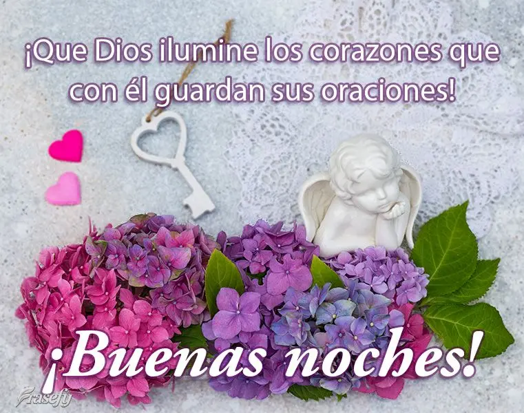 ¡Que Dios ilumine los corazones que con él guardan sus oraciones! ¡Buenas noches!
