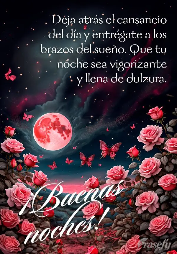 Que esta noche sea bendecida por el amor y la paz de Dios. Duerme con la certeza de que Él siempre está a tu lado, cuidándote y guiando tus pasos. ¡B...