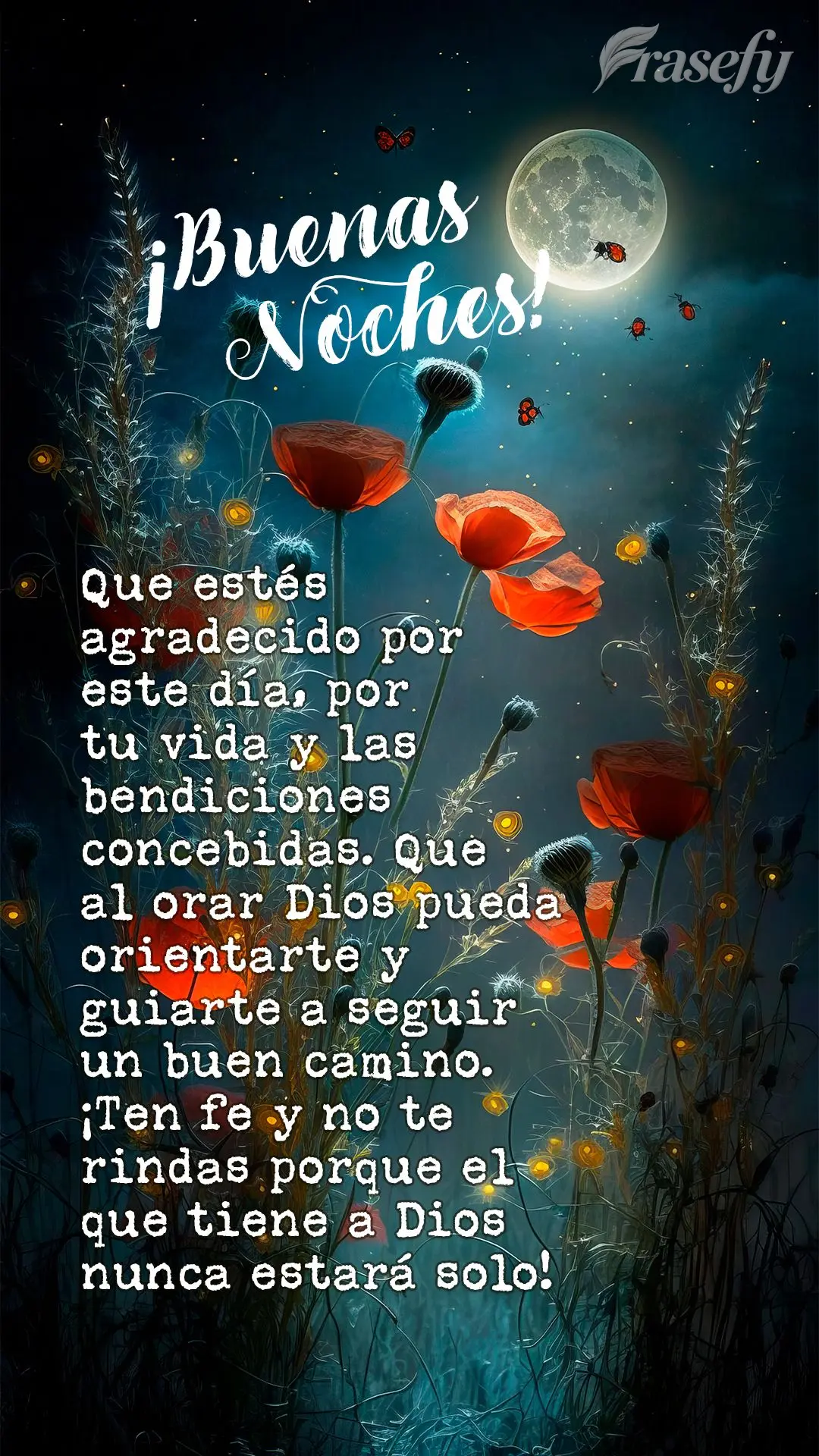 Que estés agradecido por este día, por tu vida y las bendiciones concebidas. Que al orar Dios pueda orientarte y guiarte a seguir un buen camino. ¡Ten...