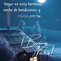 ¡Que haya paz y tranquilidad en tu hogar en esta hermosa noche de bendiciones, y que te reúnas con tu familia para agradecerles por estar seguros y fel...