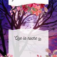 Que la noche te traiga calma y paz a tu corazón. ¡Buenas noches!