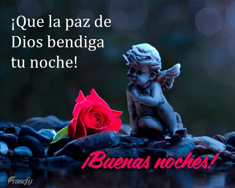 ¡Que la paz de Dios bendiga tu noche! ¡Buenas noches!