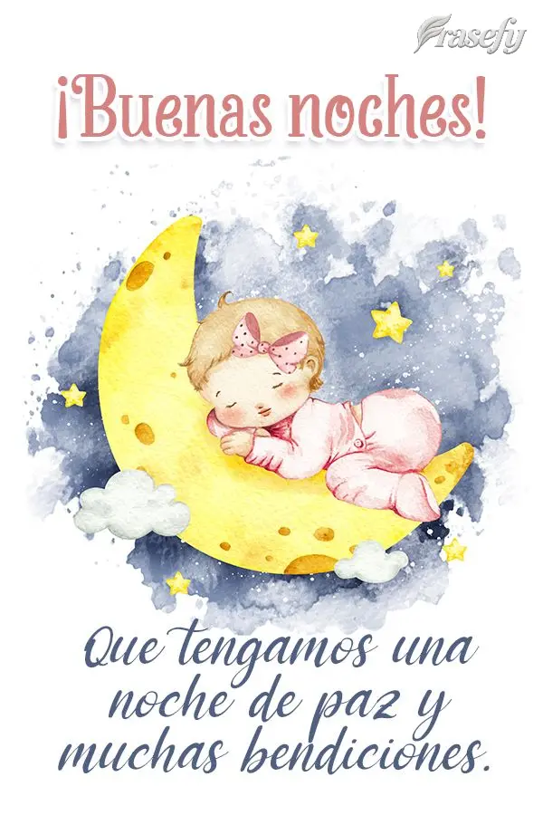 Que tengamos una noche de paz y muchas bendiciones. ¡Buenas noches!