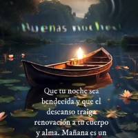 Que tu noche sea bendecida y que el descanso traiga renovación a tu cuerpo y alma. Mañana es un nuevo día, lleno de bendiciones y oportunidades. ¡Due...