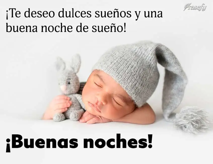 ¡Te deseo dulces sueños y una buena noche de sueño! ¡Buenas noches!