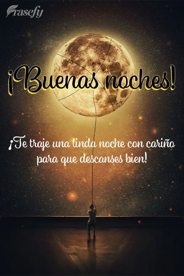 Te traje una linda noche con cariño para que descanses bien! ¡Buenas noches!