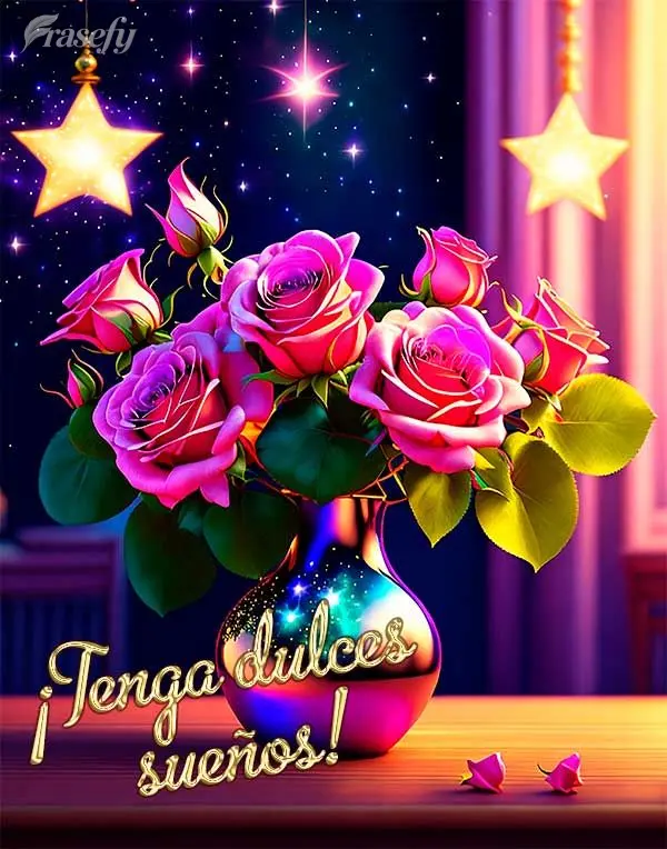 ¡Tenga dulces sueños!