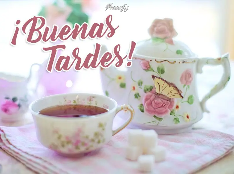 ¡Buenas tardes!