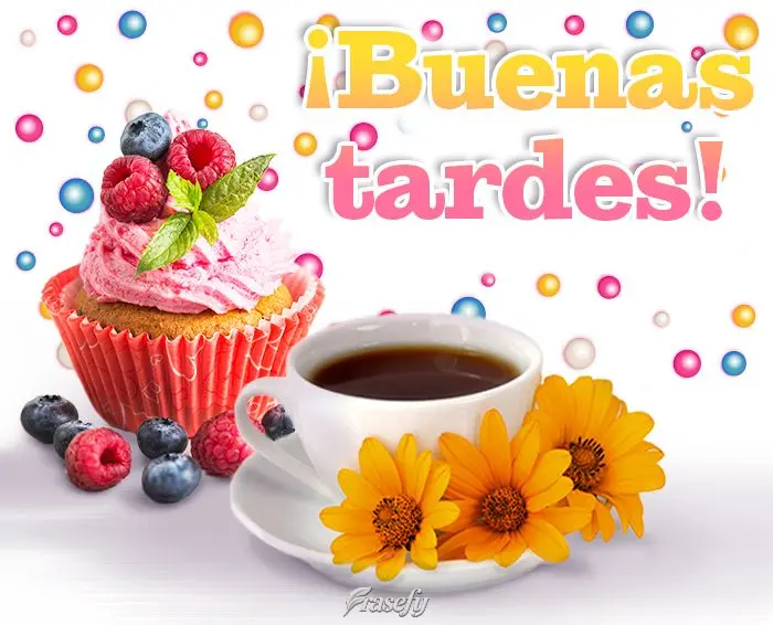 ¡Buenas tardes!