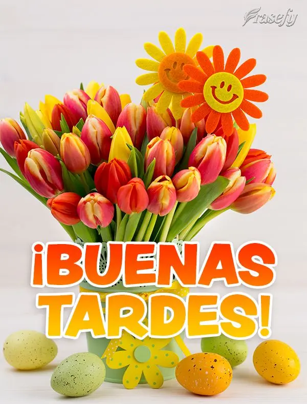 ¡Buenas tardes!