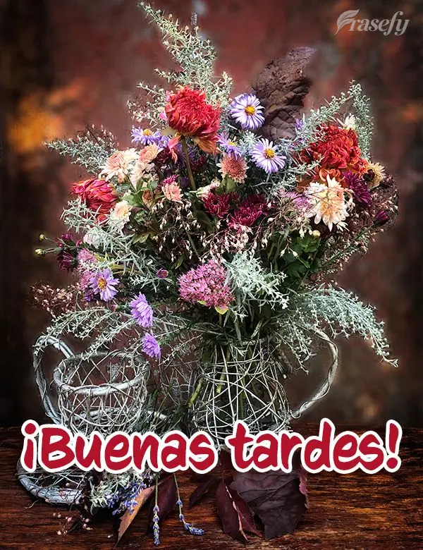 ¡Buenas tardes!
