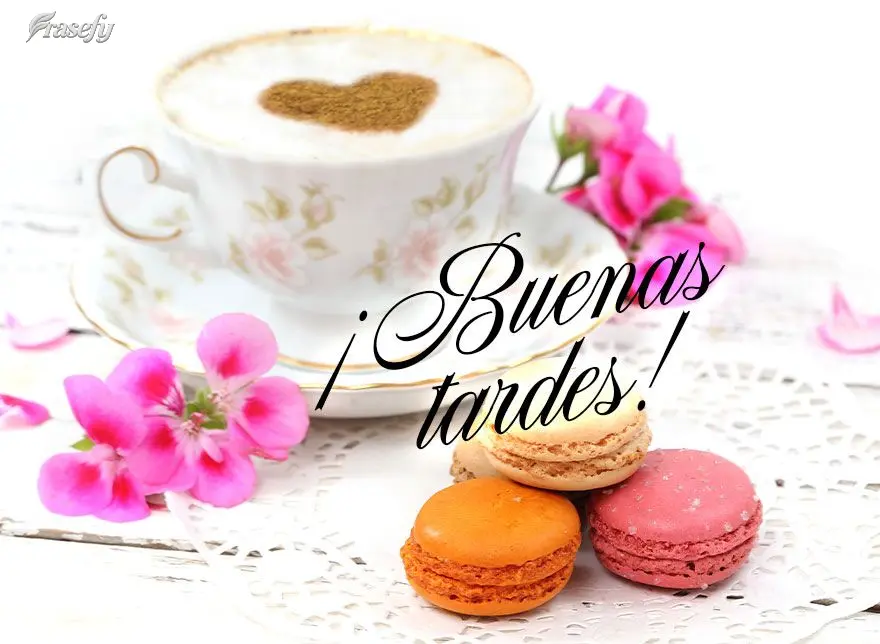 ¡Buenas tardes!