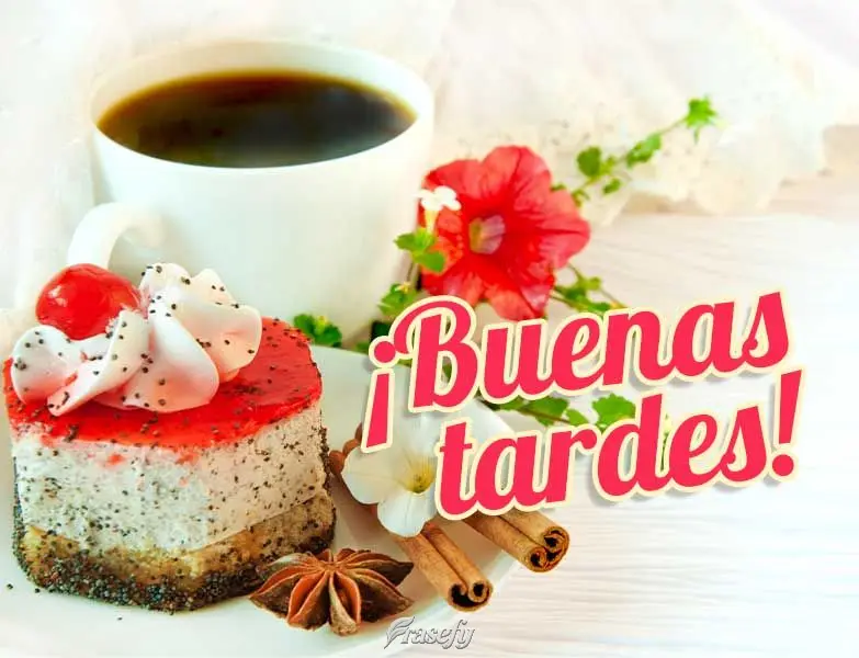 ¡Buenas tardes!