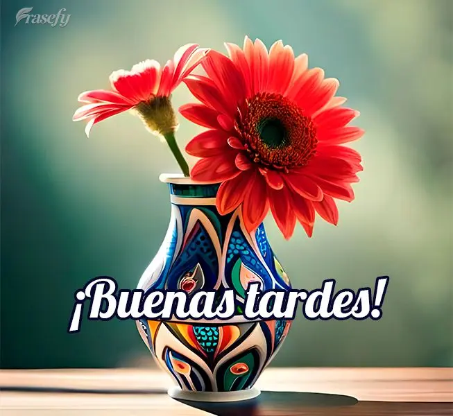 ¡Buenas tardes!
