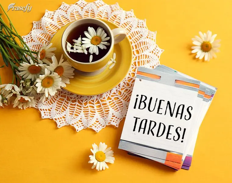 ¡Buenas tardes!