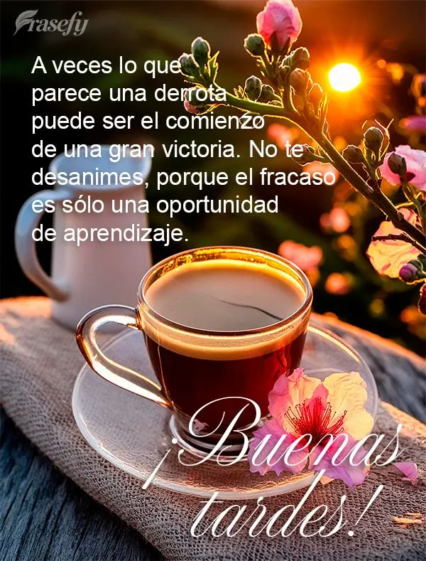 A veces lo que parece una derrota puede ser el comienzo de una gran victoria. No te desanimes, porque el fracaso es sólo una oportunidad de aprendizaje....