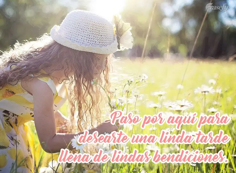 Paso por aquí para desearte una linda tarde llena de lindas bendiciones.