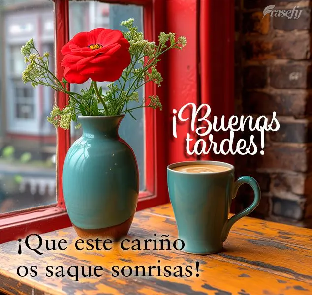¡Que este cariño os saque sonrisas! ¡Buenas tardes!
