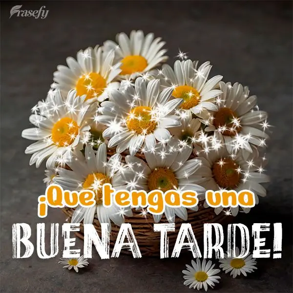 ¡Que tengas una buena tarde!