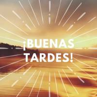 ¡Que tu tarde sea feliz con paz y gozo en la presencia de Dios! ¡Buenas tardes!