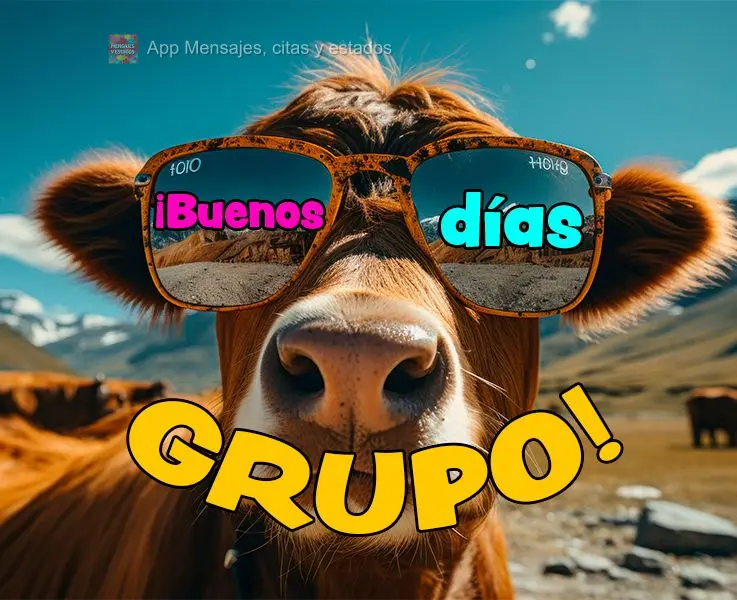 ¡Buenos días grupo!
