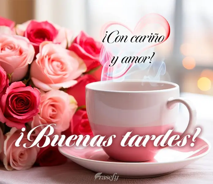 ¡Con cariño y amor! ¡Buenas tardes!