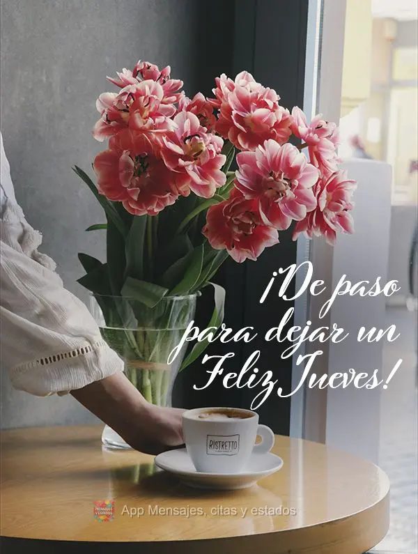 ¡De paso para dejar un Feliz Jueves!