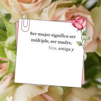 Ser mujer significa ser múltiple, ser madre, esposa, hija, amiga y profesional. Felicitaciones por ser tan increíble y por marcar la diferencia en la v...