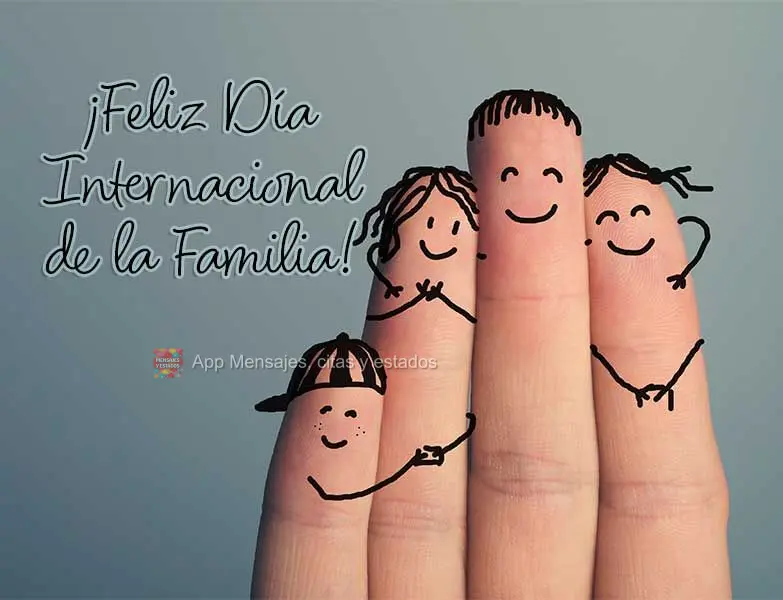 ¡Feliz Día Internacional de la Familia!