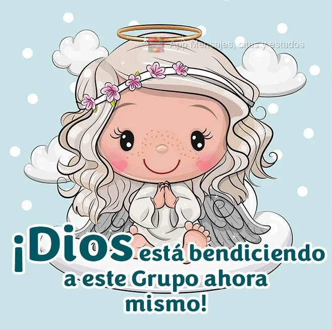 ¡Dios está bendiciendo a este Grupo ahora mismo!