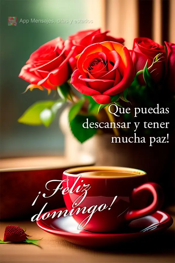 ¡Feliz domingo!