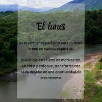 El lunes es el comienzo perfecto para quienes creen en nuevos capítulos. Que el día esté lleno de motivación, valentía y enfoque, transformando cada...