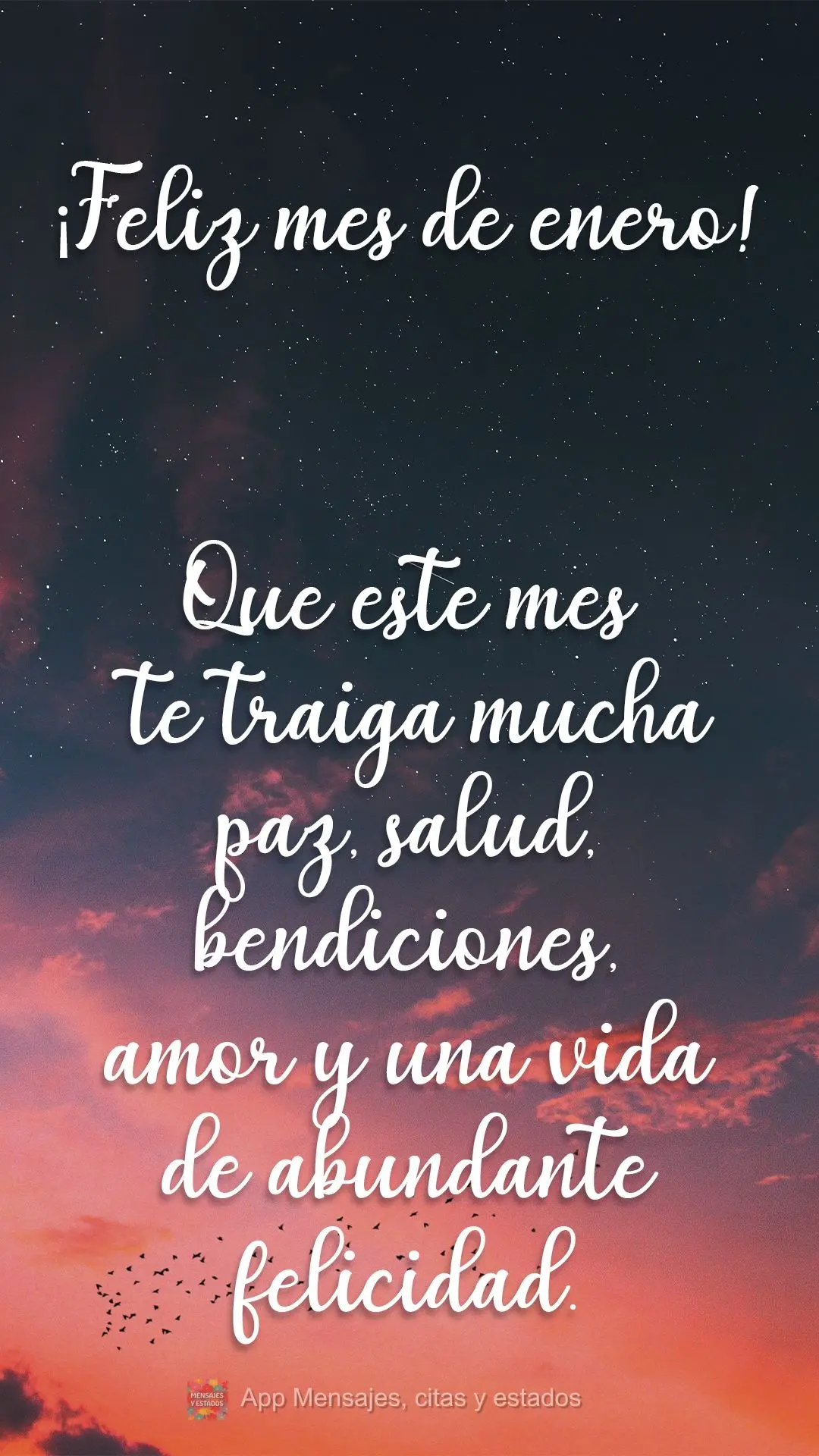 Que este mes te traiga mucha paz, salud, bendiciones, amor y una vida de abundante felicidad. ¡Feliz mes de enero!