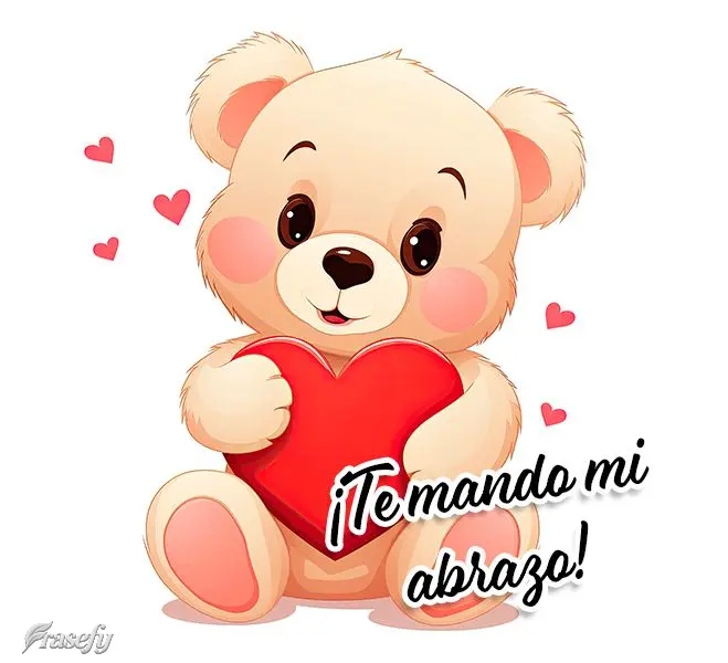 Enviando meu abraço para você!