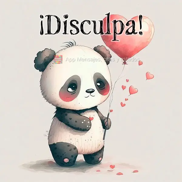 ¡Disculpa!