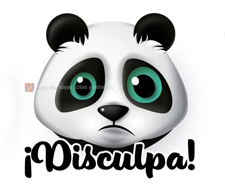 ¡Disculpa!