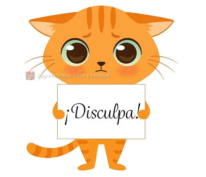¡Disculpa!