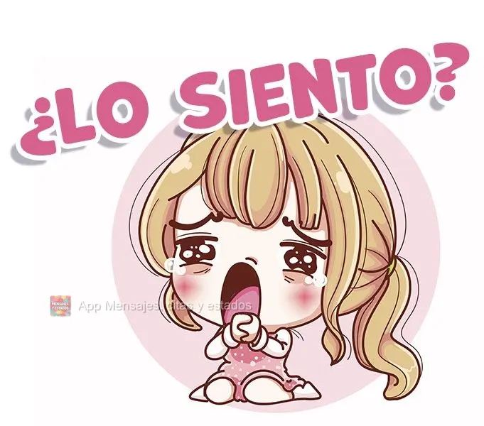 ¿Lo siento?