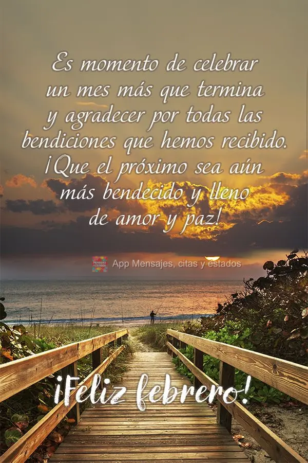 Es momento de celebrar un mes más que termina y agradecer por todas las bendiciones que hemos recibido. ¡Que el próximo sea aún más bendecido y llen...
