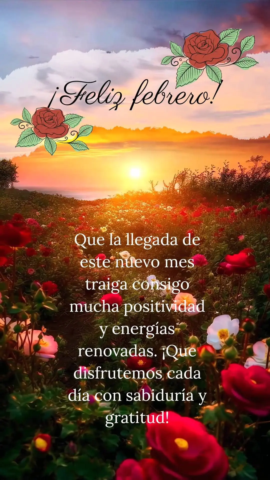 Que la llegada de este nuevo mes traiga consigo mucha positividad y energías renovadas. ¡Que disfrutemos cada día con sabiduría y gratitud! ¡Feliz f...