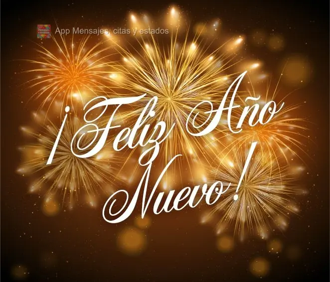 ¡Feliz Año Nuevo!