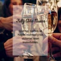 Feliz Año Nuevo
Que tus sueños se hagan realidad y tus victorias sean inolvidables.