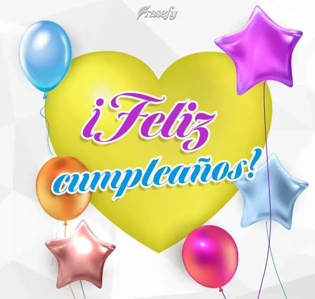 ¡Feliz cumpleaños!