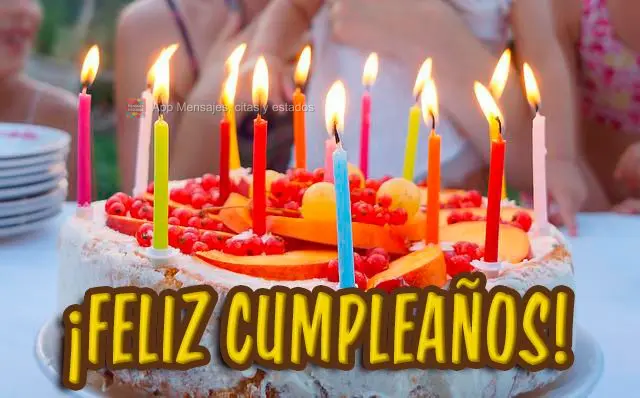 ¡FELIZ CUMPLEAÑOS!